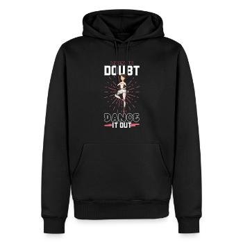Ballet Ballerine Danse Danseuse Danse Ballet Cadeau - Sweat à capuche Premium bio Homme - noir - Devant - Nico (187cm)