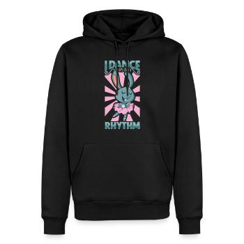 Ballet Ballerine Danse Danseuse Danse Ballet Cadeau - Sweat à capuche Premium bio Homme - noir - Devant - Nico (187cm)