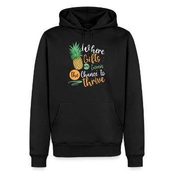 Tag Des Embryotransfers Ivf In-vitro-fertilisation - Männer Premium Bio Hoodie - Schwarz - Vorne - Nico (187cm)