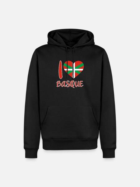 Basque Country Basque Flag - Men’s Premium Organic Hoodie - black