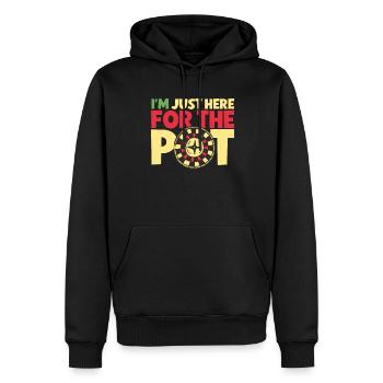 Poker Casino Poker Player Gambling Roulette - Männer Premium Bio Hoodie - Schwarz - Vorne - Nico (187cm)