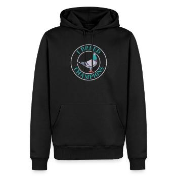 Pigeon Pigeon Racing Colombophile Pigeonnier Gardien de pigeons - Sweat à capuche Premium bio Homme - noir - Devant - Nico (187cm)