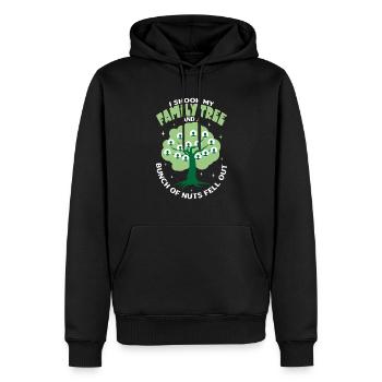 Arbre généalogique Historien de la famille Généalogie Généalogiste - Sweat à capuche Premium bio Homme - noir - Devant - Nico (187cm)
