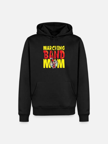Marcherende Band Klarinettist Skole Øvemusik - Herre Premium økologisk hoodie - sort