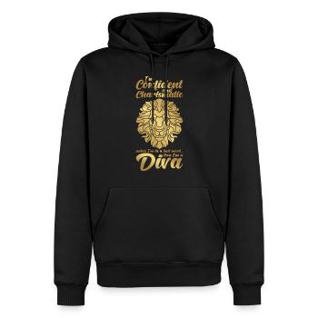 Löwe Sternzeichen Astrologie Horoskop Löwe - Männer Premium Bio Hoodie - Schwarz - Vorne - Nico (187cm)