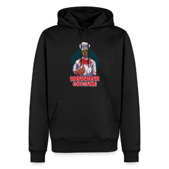 Lustiger Zombie Koch Kochen Horror Koch Untote - Männer Premium Bio Hoodie - Schwarz - Vorne - Nico (187cm)