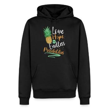 Tag Des Embryotransfers Ivf In-vitro-fertilisation - Männer Premium Bio Hoodie - Schwarz - Vorne - Nico (187cm)