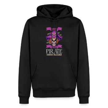 Horror Pirate Pirate Ship Pirate Captain Horror - Männer Premium Bio Hoodie - Schwarz - Vorne - Nico (187cm)