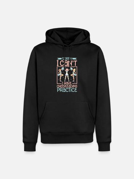 Cheerleader Cheerleader-outfit - Männer Premium Bio Hoodie - Schwarz