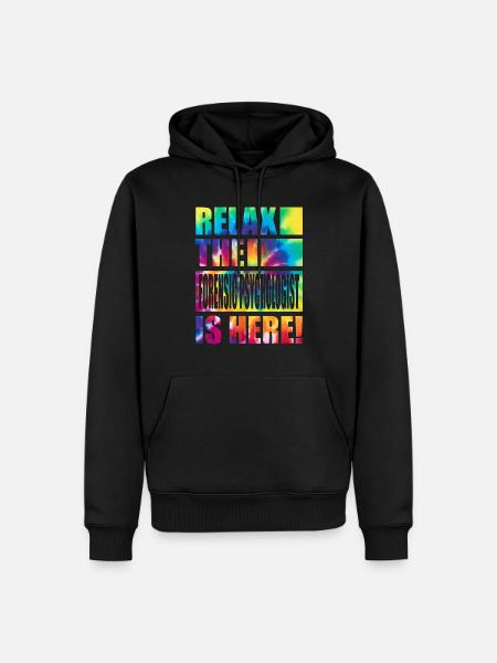 Forensic Psychologist Funny Saying - Men’s Premium Organic Hoodie - black