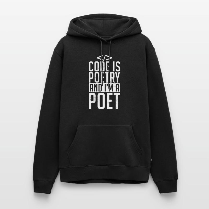 Programmierer Entwickler Coder Code Männer Premium Bio Hoodie