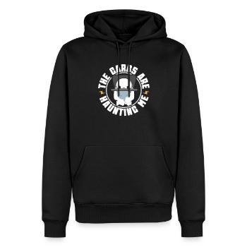 Bodybuilding Powerlifting Gewichtheben Fitness - Männer Premium Bio Hoodie - Schwarz - Vorne - Nico (187cm)
