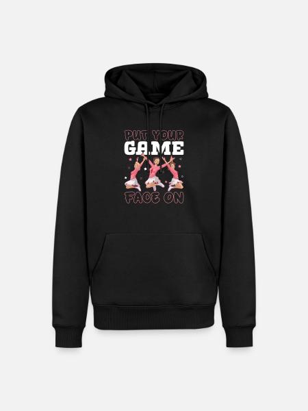 Cheerleader Cheerleader-outfit - Männer Premium Bio Hoodie - Schwarz