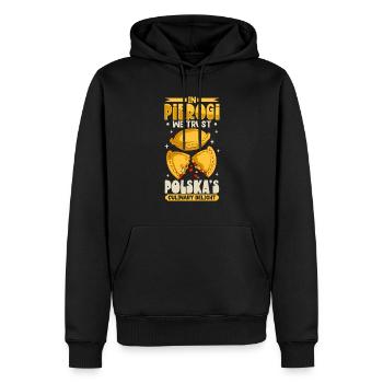 Pierogi Polish Food Polish heritage Polska Food - Männer Premium Bio Hoodie - Schwarz - Vorne - Nico (187cm)
