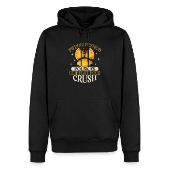 Pierogi Polish Food Polish heritage Polska Food - Männer Premium Bio Hoodie - Schwarz - Vorne - Nico (187cm)