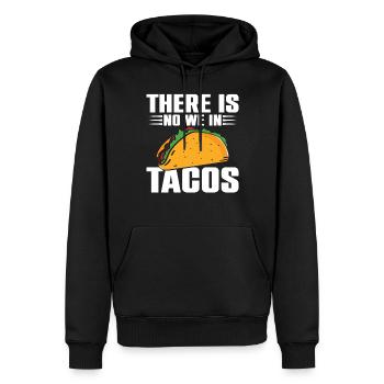 Il n’y a pas de We In Tacos Lover Nachos Burritos - Sweat à capuche Premium bio Homme - noir - Devant - Nico (187cm)