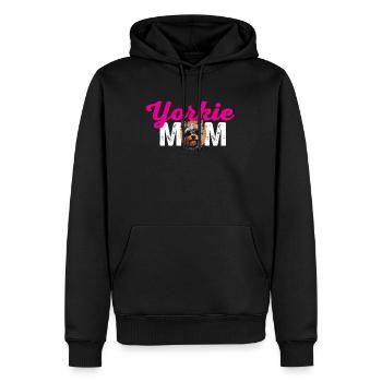 Yorkshire Terrier Dog Yorkie - Yorkie Mom - Männer Premium Bio Hoodie - Schwarz - Vorne - Nico (187cm)
