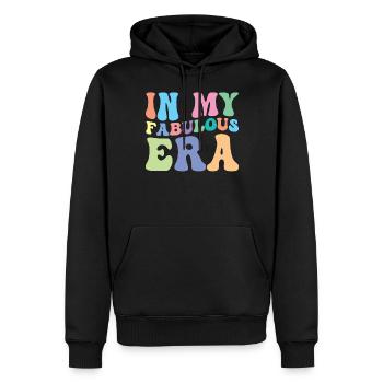 Wunderbar Fabelhaft Wohlfühlphase Gute Laune - Männer Premium Bio Hoodie - Schwarz - Vorne - Nico (187cm)