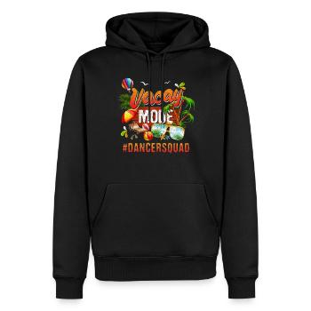 Groupe de vacances de danseurs #Dancersquad - Sweat à capuche Premium bio Homme - noir - Devant - Nico (187cm)
