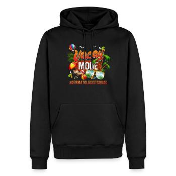 Dermatologue Vacation Group #Dermatologistsquad - Sweat à capuche Premium bio Homme - noir - Devant - Nico (187cm)