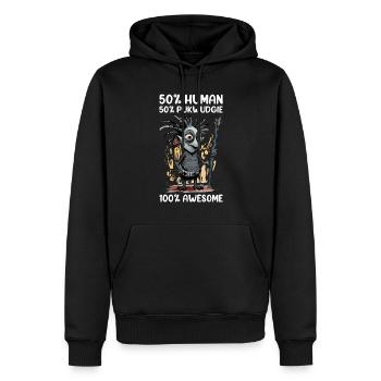 Pukwudgie Kryptide Folklore Mythen Kryptozoologe - Männer Premium Bio Hoodie - Schwarz - Vorne - Nico (187cm)