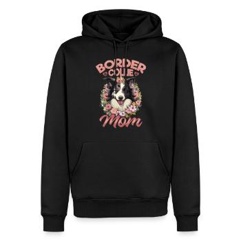 Border Collie Dog - Border Collie Mom - Männer Premium Bio Hoodie - Schwarz - Vorne - Nico (187cm)