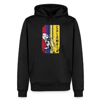 Kolumbien Baseball Nationalmannschaft Championship - Männer Premium Bio Hoodie - Schwarz - Vorne - Nico (187cm)