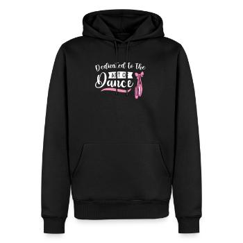 Ballett Ballerina Tanz Tänzerin Tanz Ballett - Männer Premium Bio Hoodie - Schwarz - Vorne - Nico (187cm)