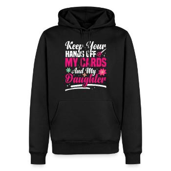 Cardmaker Scrapbooking-kartenherstellungssets Für - Männer Premium Bio Hoodie - Schwarz - Vorne - Nico (187cm)