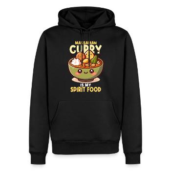 Massaman Curry Thailändisches Essen Kawaii - Männer Premium Bio Hoodie - Schwarz - Vorne - Nico (187cm)