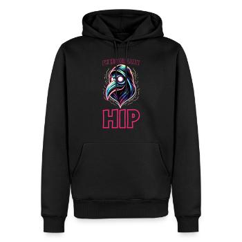 Gruseliger Halloween-horror-seuchendoktor - Männer Premium Bio Hoodie - Schwarz - Vorne - Nico (187cm)