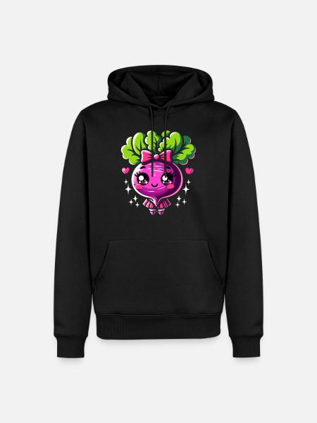 Labrador Retriever Face - Men’s Premium Organic Hoodie - black