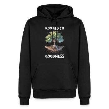 Lombriciculture Jardinage de vers de terre Vermiculture - Sweat à capuche Premium bio Homme - noir - Devant - Nico (187cm)