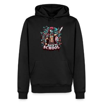 Gladiator-schullehrer Des Antiken Roms - Männer Premium Bio Hoodie - Schwarz - Vorne - Nico (187cm)