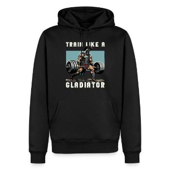 Julius Caesar Roman History Roman Empire - Men’s Premium Organic Hoodie - black - Front - Nico (187cm)
