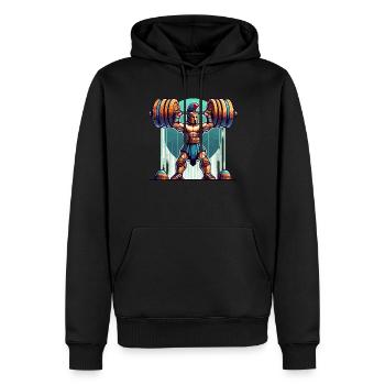 Julius Caesar Roman History Roman Empire - Men’s Premium Organic Hoodie - black - Front - Nico (187cm)