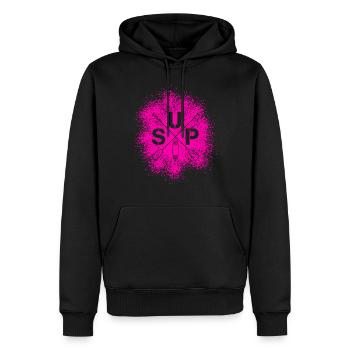 Stand Up Paddle SUP Board Standup Paddling - Sweat à capuche Premium bio Homme - noir - Devant - Nico (187cm)