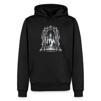 Paranormal Investigator Ghost Halloween Evp Haunte - Männer Premium Bio Hoodie - Schwarz - Vorne - Nico (187cm)