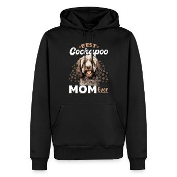 Cockapoo Dog Breeded Pet Best Cockapoo Mom ever - Sweat à capuche Premium bio Homme - noir - Devant - Nico (187cm)