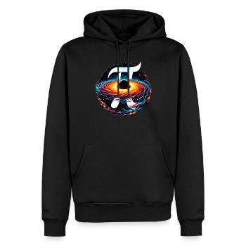 Funny Pi Day 2024 3.14 Pi Symbole numérique Mathématiques - Sweat à capuche Premium bio Homme - noir - Devant - Nico (187cm)