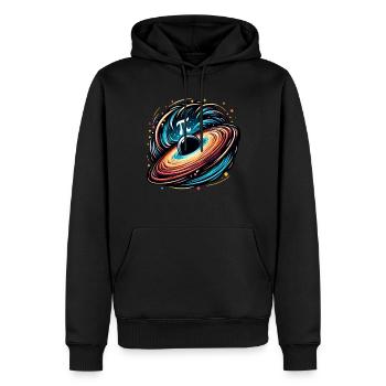 Funny Pi Day 2024 3.14 Pi Symbole numérique Mathématiques - Sweat à capuche Premium bio Homme - noir - Devant - Nico (187cm)