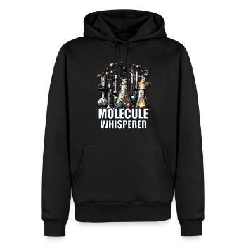 Organische Chemie, Chemiestudenten, Chemie - Männer Premium Bio Hoodie - Schwarz - Vorne - Nico (187cm)