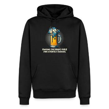 Puzzle Lover Jigzaw Puzzle Brettspiel Puzzler - Männer Premium Bio Hoodie - Schwarz - Vorne - Nico (187cm)