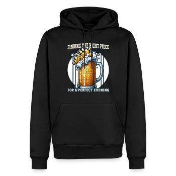 Puzzle Lover Jigzaw Puzzle Brettspiel Puzzler - Männer Premium Bio Hoodie - Schwarz - Vorne - Nico (187cm)