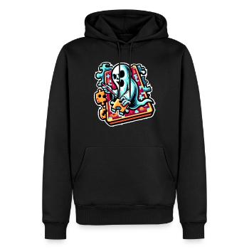Puzzle Lover Jigzaw Puzzle Brettspiel Puzzler - Männer Premium Bio Hoodie - Schwarz - Vorne - Nico (187cm)