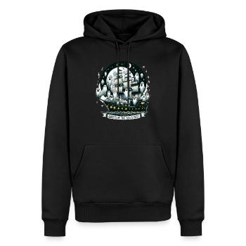 Sailors Sea Shanty Singing Ship Adventures - Männer Premium Bio Hoodie - Schwarz - Vorne - Nico (187cm)