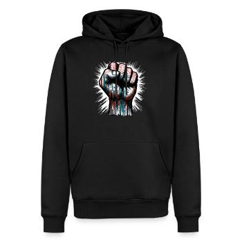 Ethical Hacking Analyst Ethical Cyber Security - Men’s Premium Organic Hoodie - black - Front - Nico (187cm)