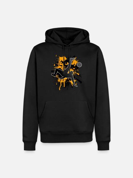 Soccer Soccer Players - Men’s Premium Organic Hoodie - black