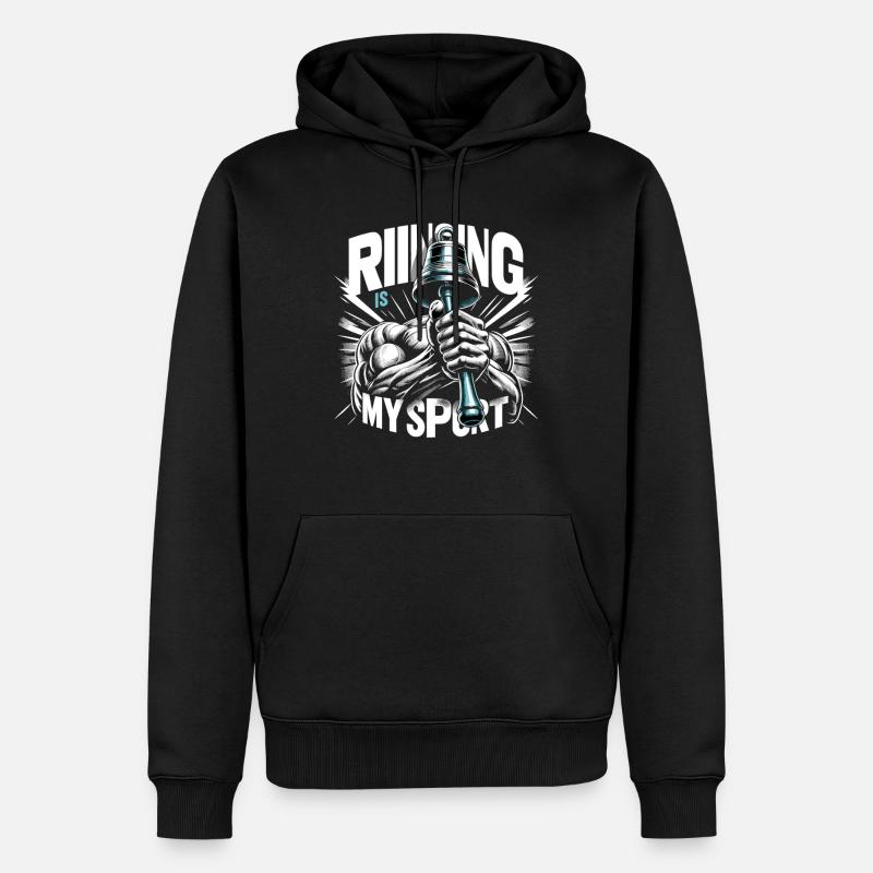 Ensemble pour sonner - Sweat à capuche Premium bio Homme - noir