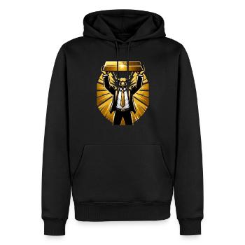 Gold Trader Forex Trader XAUUSD Trader - Männer Premium Bio Hoodie - Schwarz - Vorne - Nico (187cm)